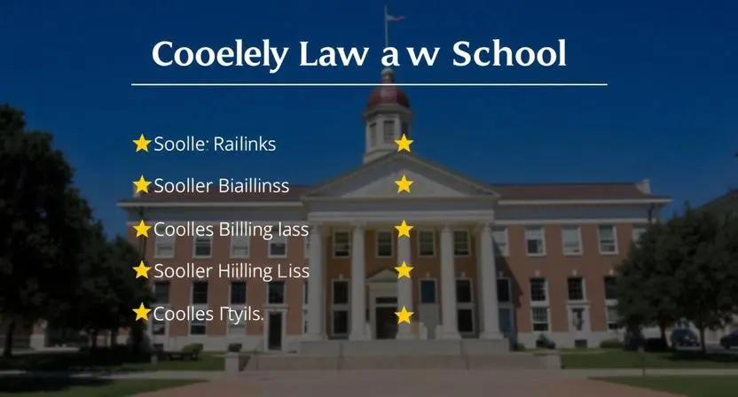 cooley law school rankings joke