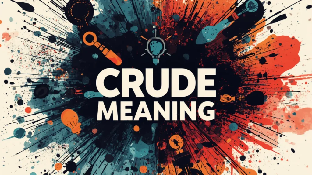 crude joke meaning