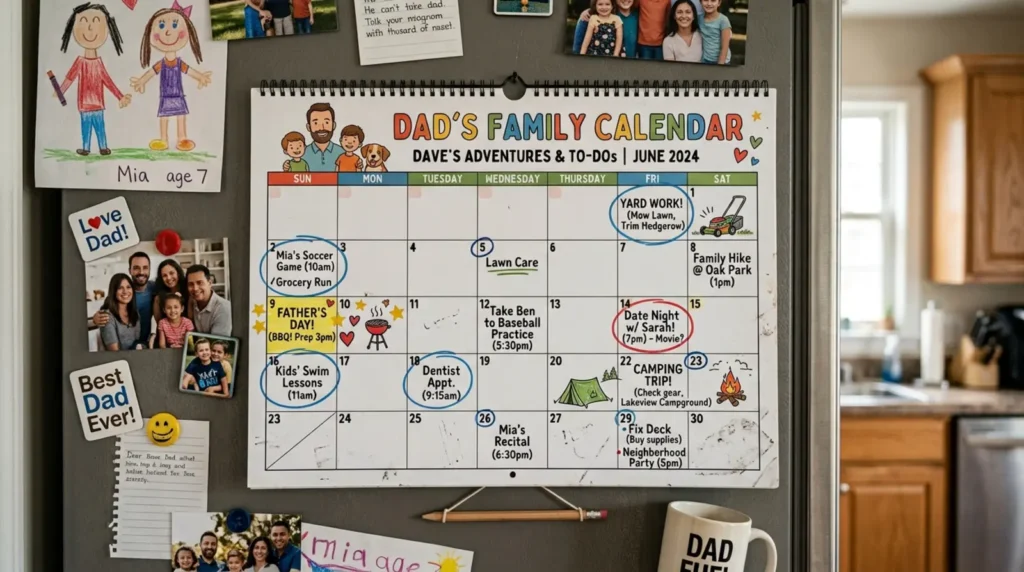 dad joke calendar