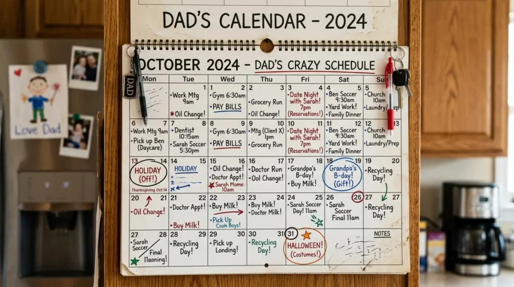 dad joke calendar