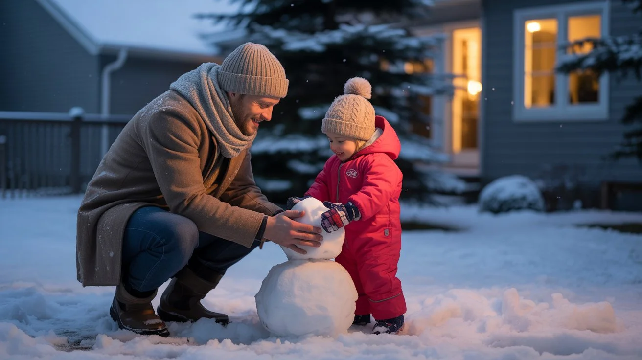 dad jokes about snow